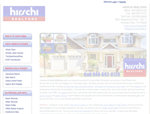 Tablet Screenshot of hirschirealtors.com